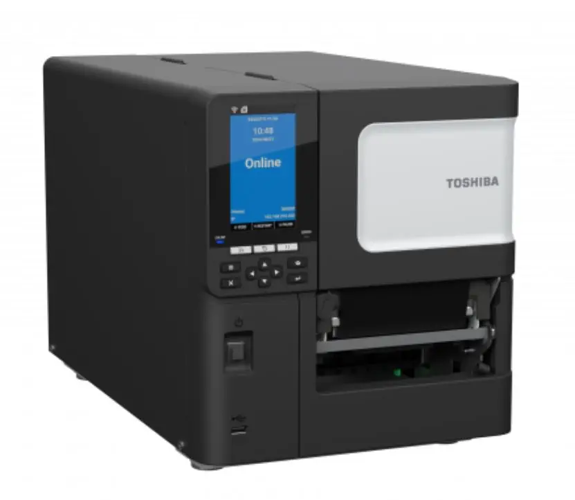 imprimante étiqueteuse étiquette industrielle TOSHIBA BX410T-GS02-QM-R BX410T-TS02-QM-R
