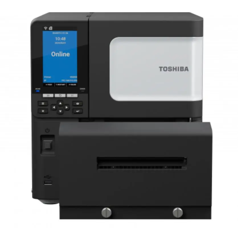imprimante étiqueteuse étiquette industrielle TOSHIBA BX410T-GS02-QM-R BX410T-TS02-QM-R