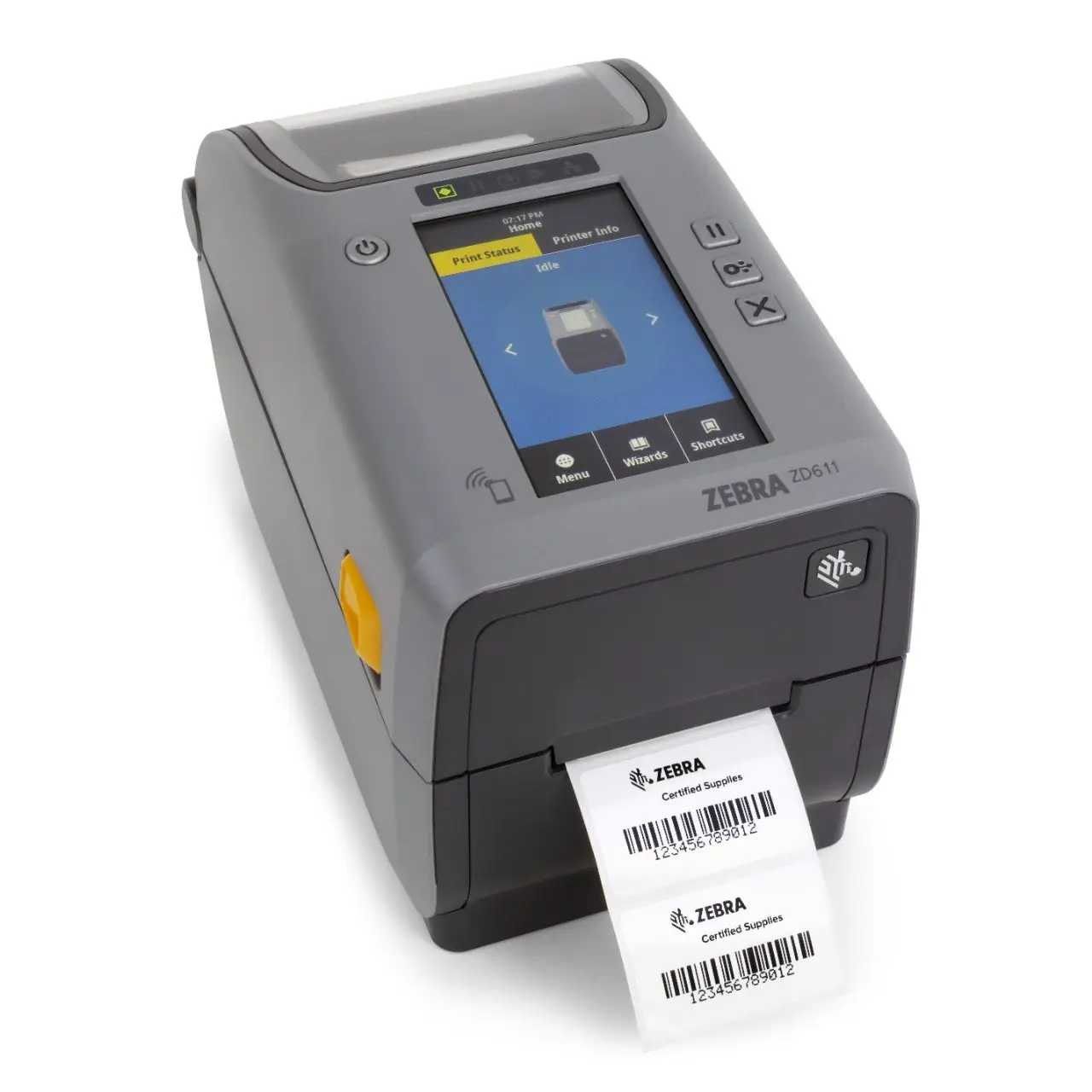 ecran tactile imprimante &eacute;tiquette zebra zd611t zd611