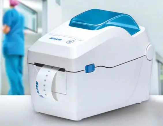 imprimante compacte &eacute;tiquette sato Ws2-2 ws208 sant&eacute; hopitaux bracelets