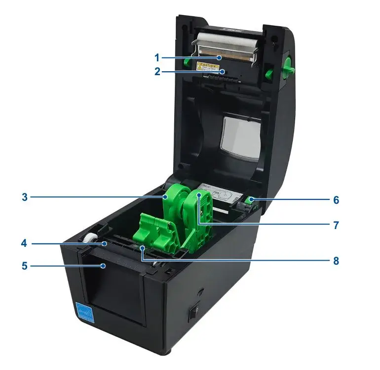 imprimante compacte &eacute;tiquette TSC TH320T logistique commerce tra&ccedil;abilit&eacute; datamatrix 