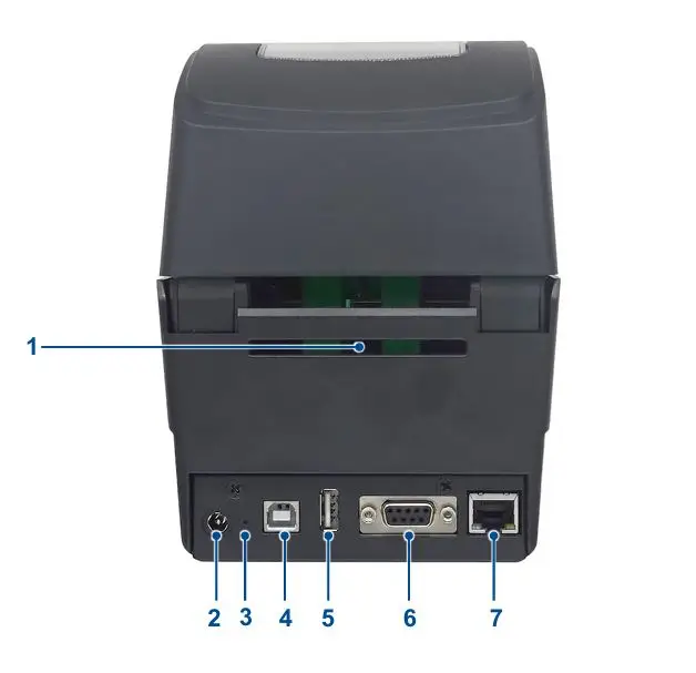 imprimante compacte &eacute;tiquette TSC TH320T logistique commerce tra&ccedil;abilit&eacute; datamatrix 