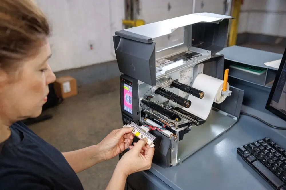 imprimante transfert thermique zebra  zt 231 industrielle