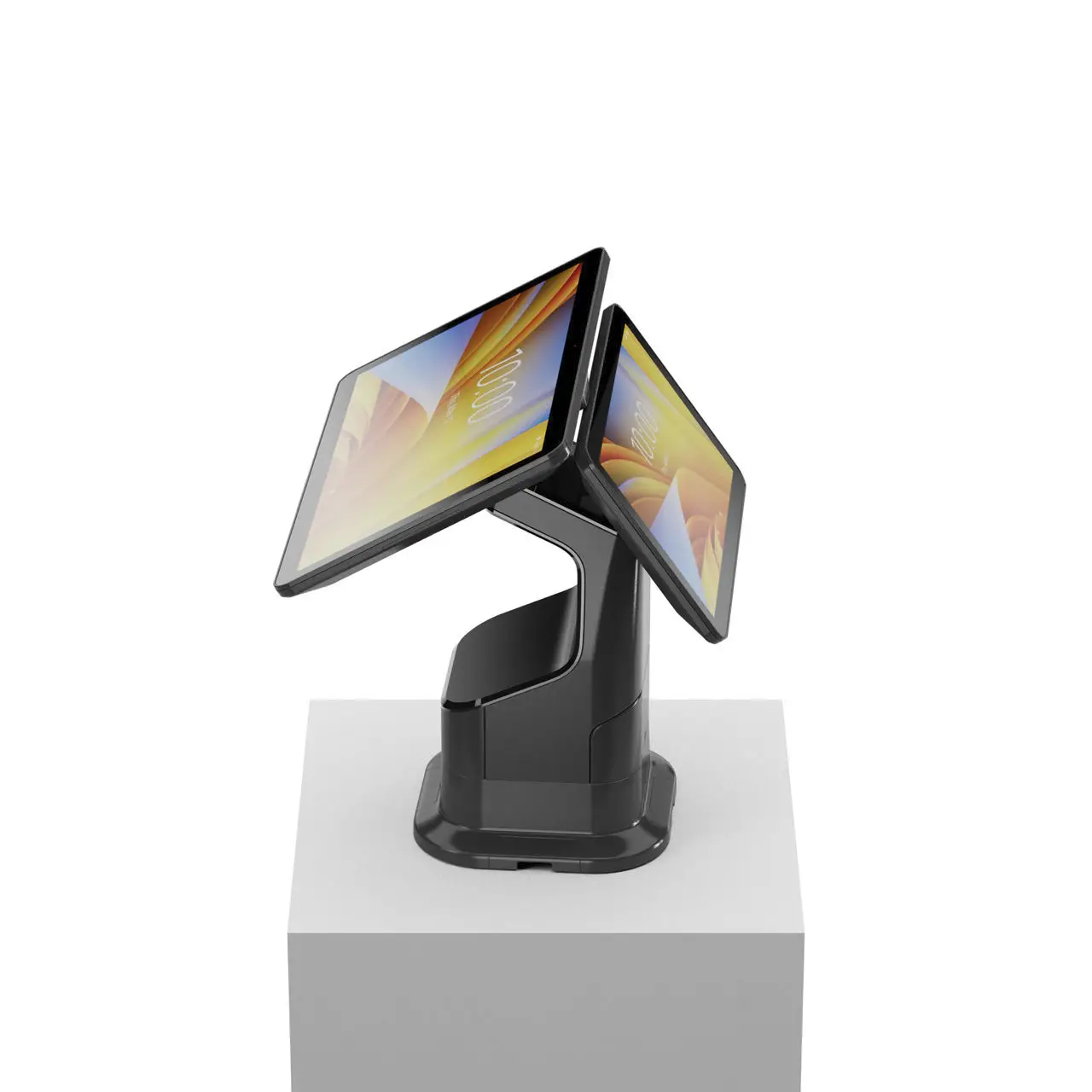 borne tactile avec scanner codes barres zebra KC50 pouces