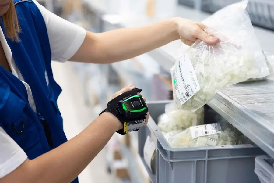 Lecteur codes barres  datalogic Handscanner
