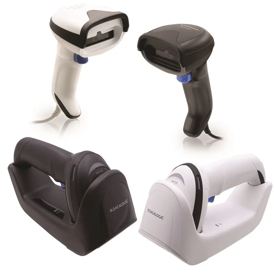 Scanner Datalogic radio bluetooth longue portée.