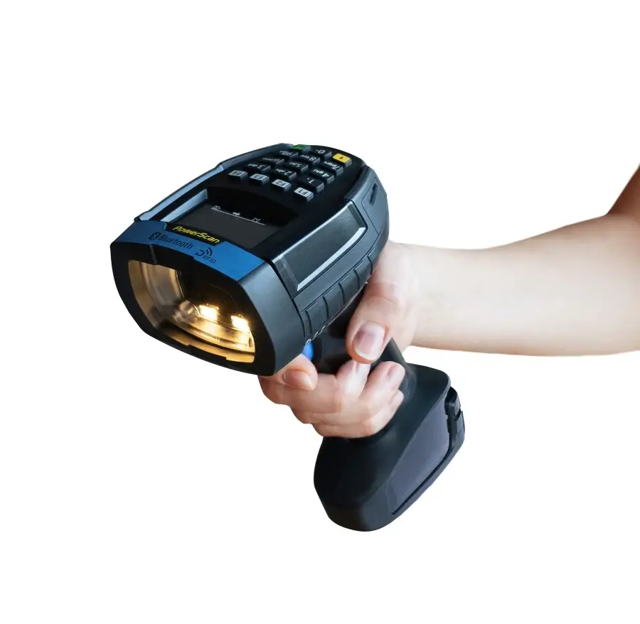 PBT9600-RFID codes barres charge inductive sans contact sur base