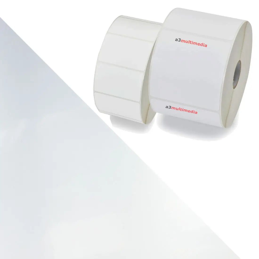 rouleau étiquette adhésive polyester gris argent produits chimiques extrême