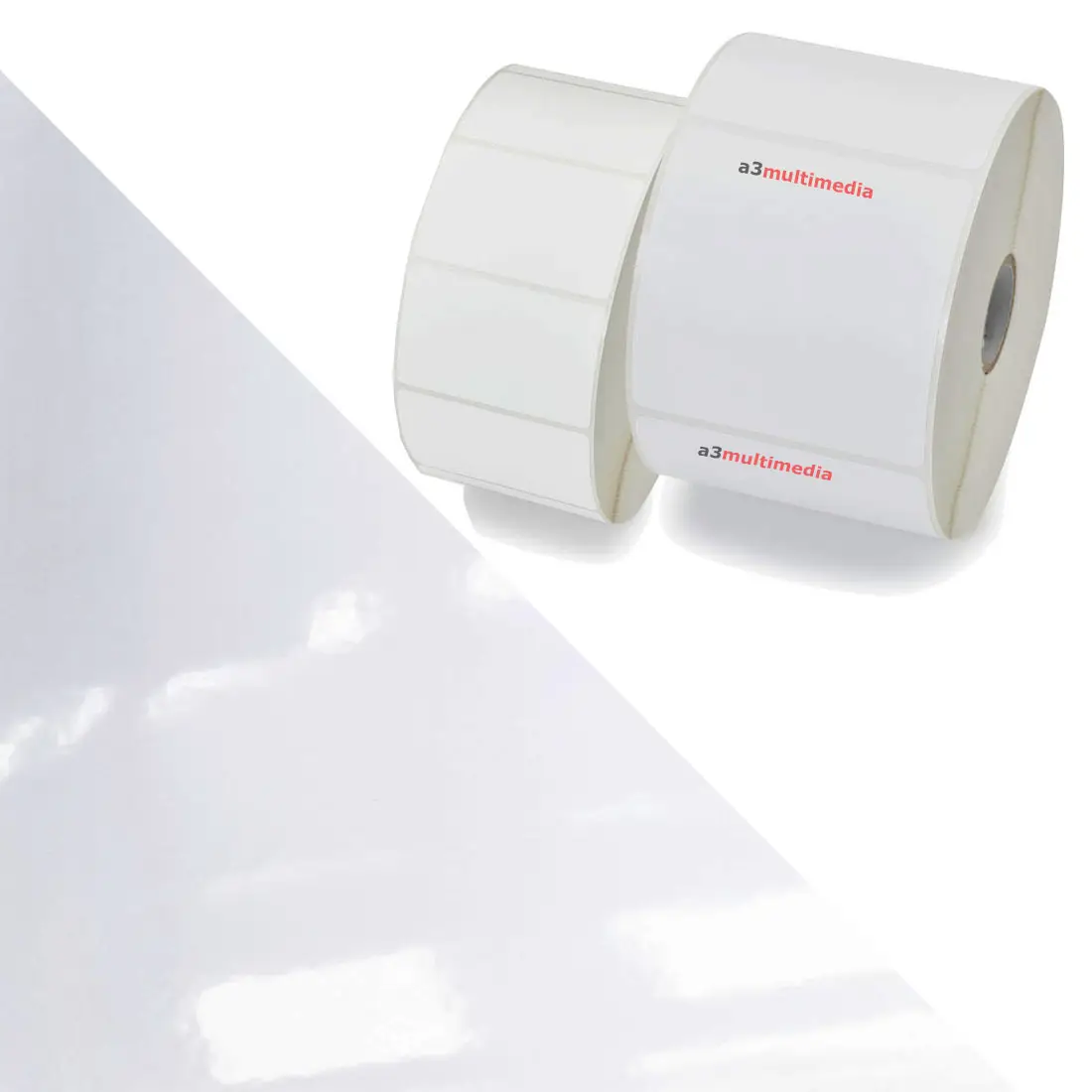 &eacute;tiquette polypro brillant r&eacute;sistante eau d&eacute;chirure