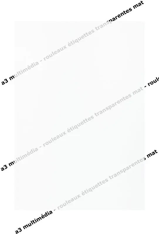 rouleaux étiquettes adhésives polyester transparent  laboratoire zebra toshiba 