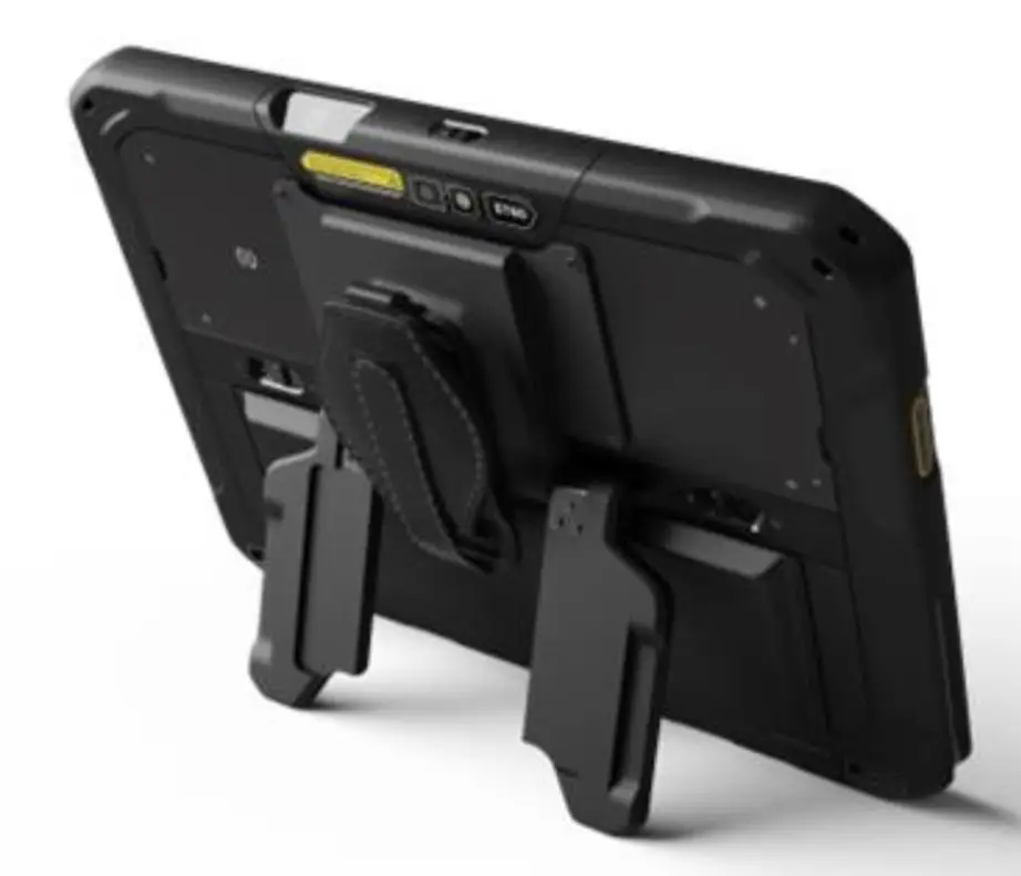 poignée rotative avec stand béquille zebra tablette et60 et65