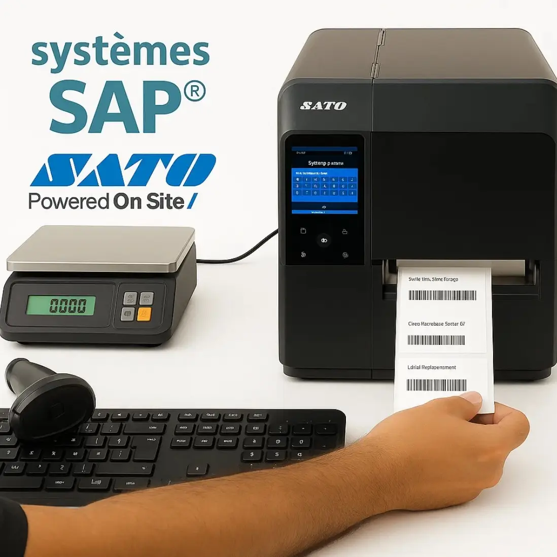 SATO SAP Direct Print Integration imprimantes compatibles SAP Smart Forms