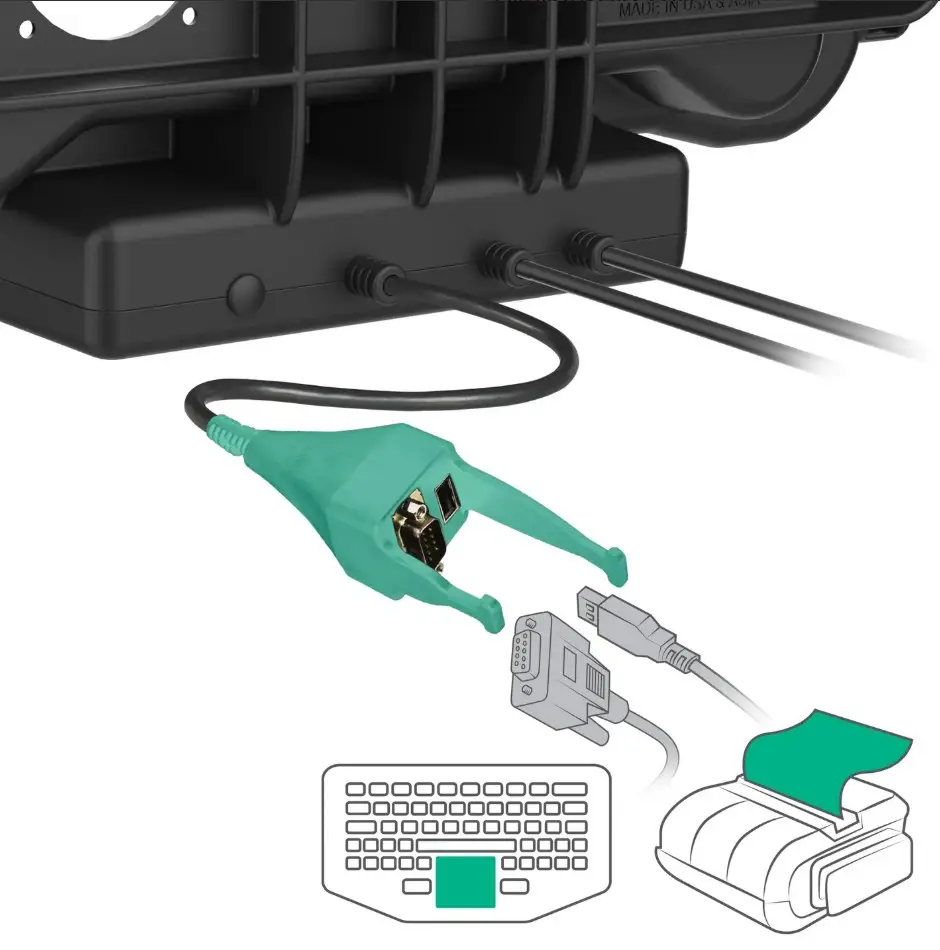 support actif véhicule portable Honeywell EDA10 EDA10A