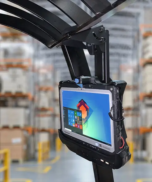 socle chariot manutention tablette panasonic cf-33 thoughbook