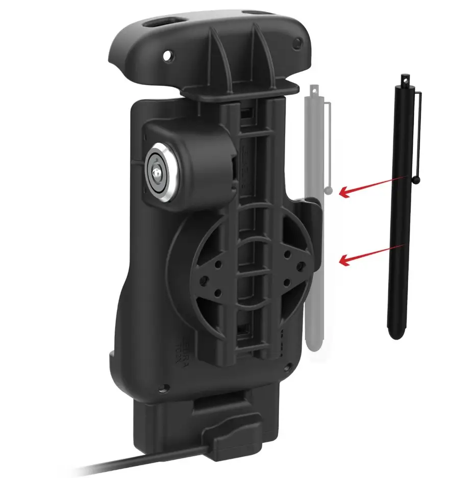 support actif alimenté voiture allume cigare portable zebra TC53 TC58