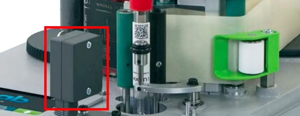 étiqueteuse laboratoire sur tube flacon AXON 1 1.1 1.2 de CAB