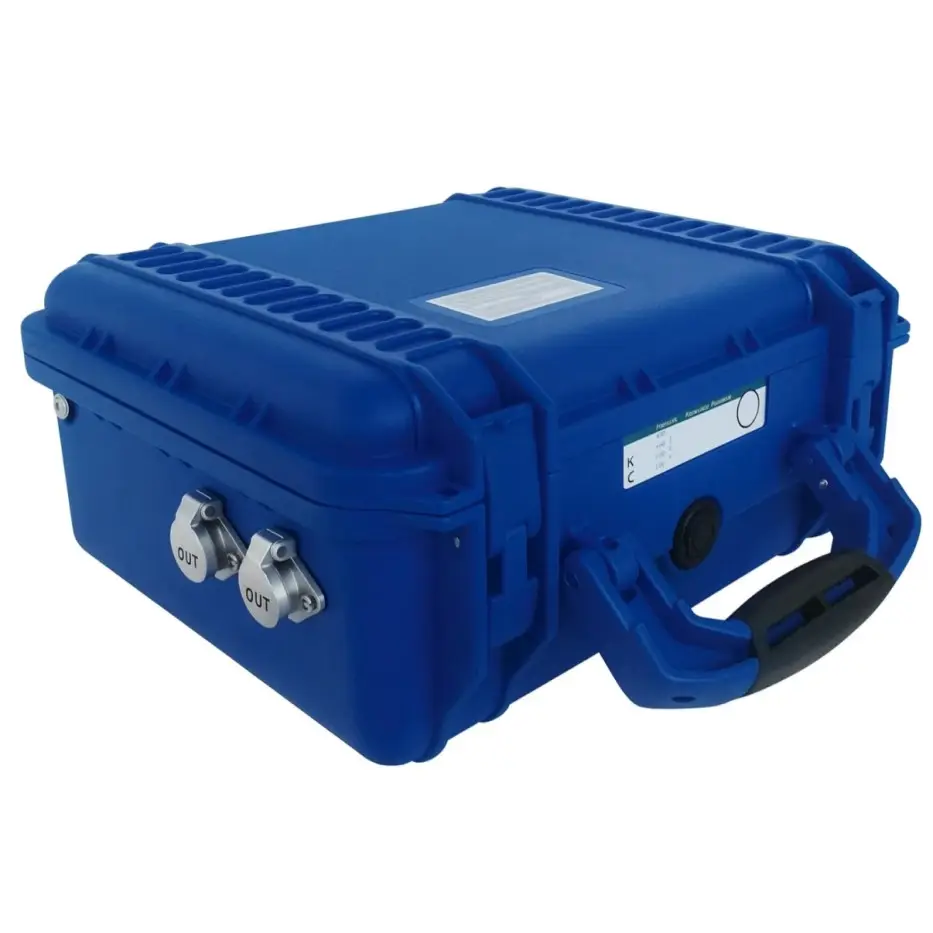 Valise d’énergie lithium 275 Wh portable pour équipements mobiles