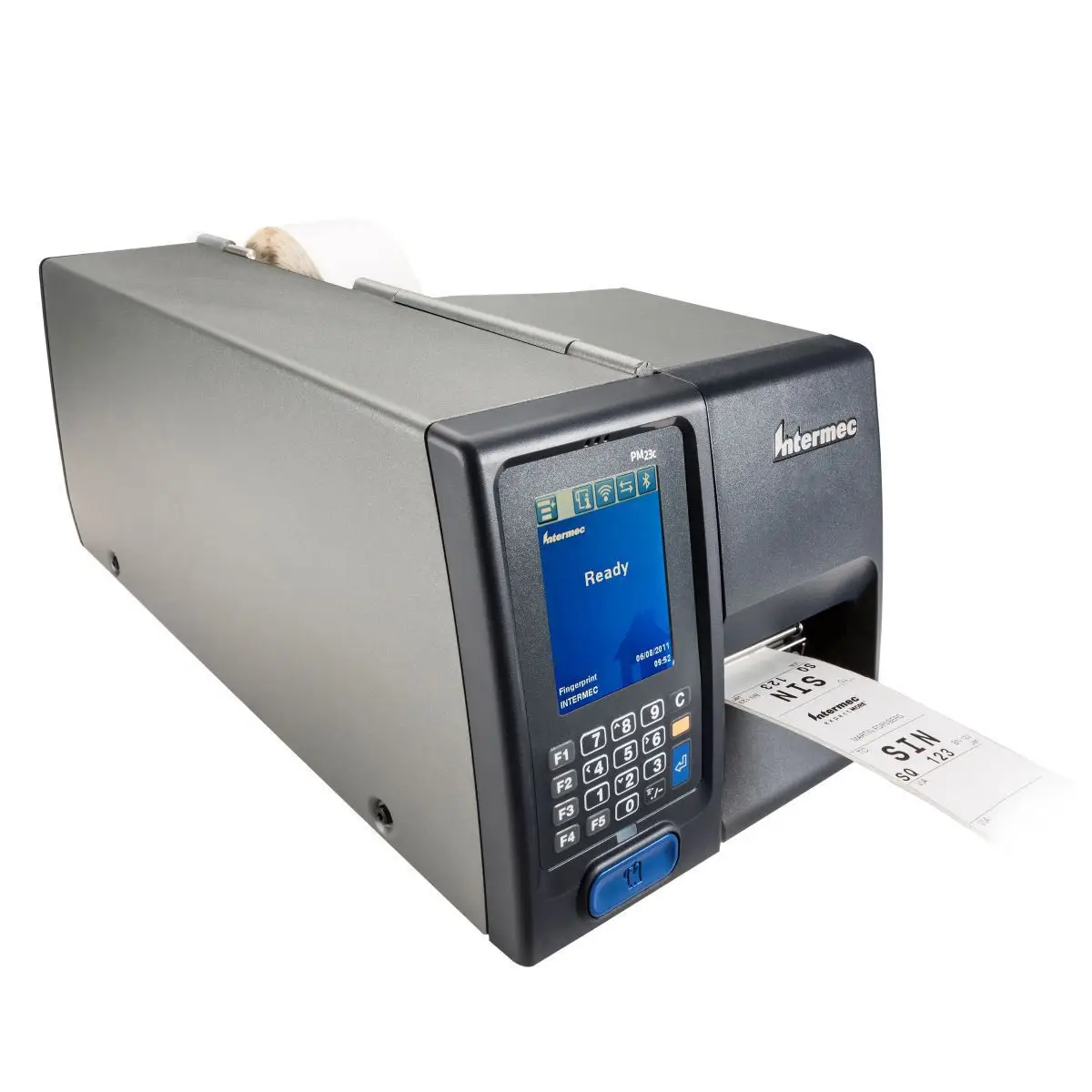 Imprimante Honeywell pm23c ouverte