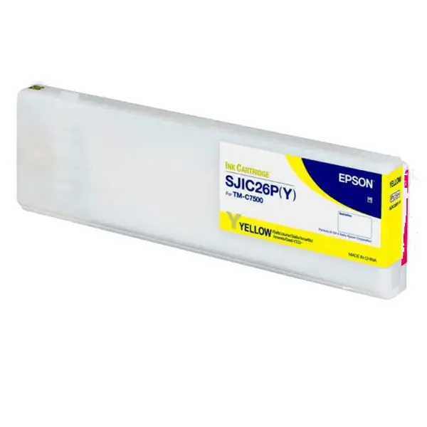 cartouche encre jaune epson c7500 SJIC26P(Y) C33S020621