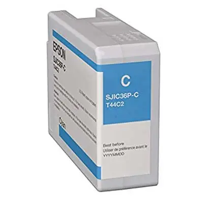 cartouche encre cyan epson c6000 c6500  SJIC36P-C