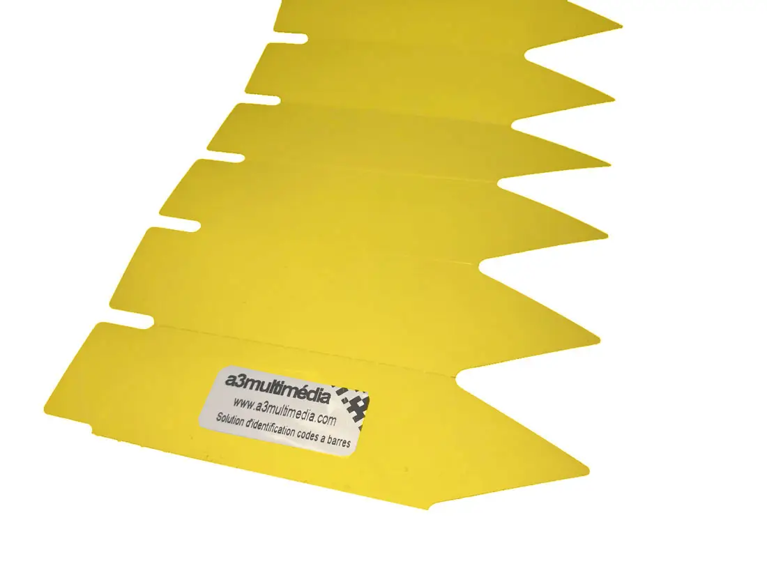 &eacute;tiquette &agrave; piquer planter jaune jardinerie prix
