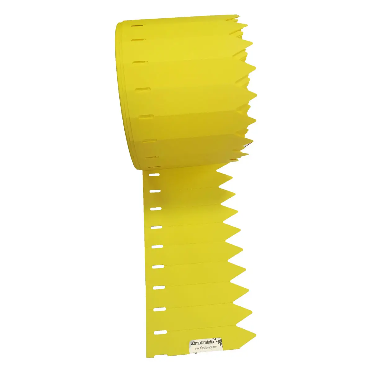 &eacute;tiquette &agrave; piquer planter jaune rouleau prix