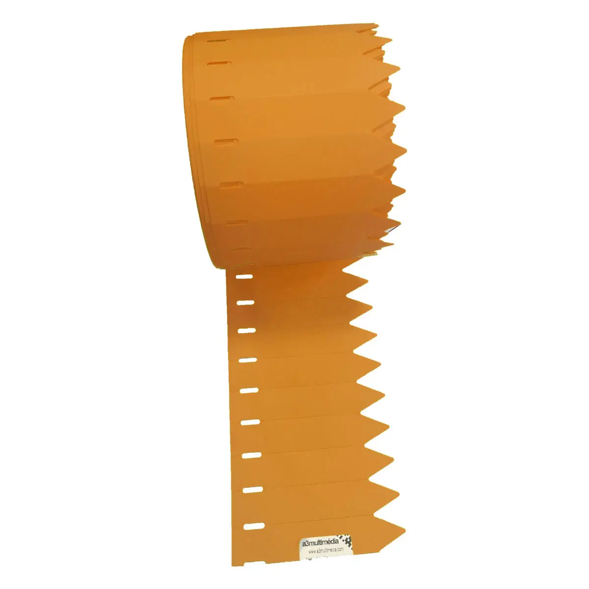 &eacute;tiquette &agrave; piquer planter orange rouleau prix