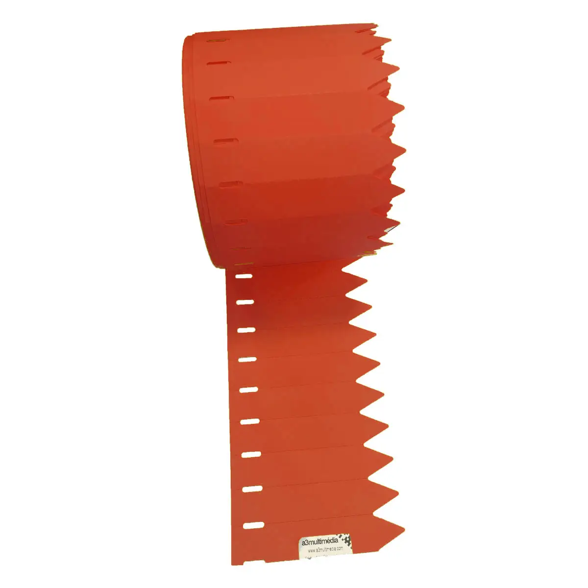 &eacute;tiquette &agrave; piquer planter rouge rouleau prix