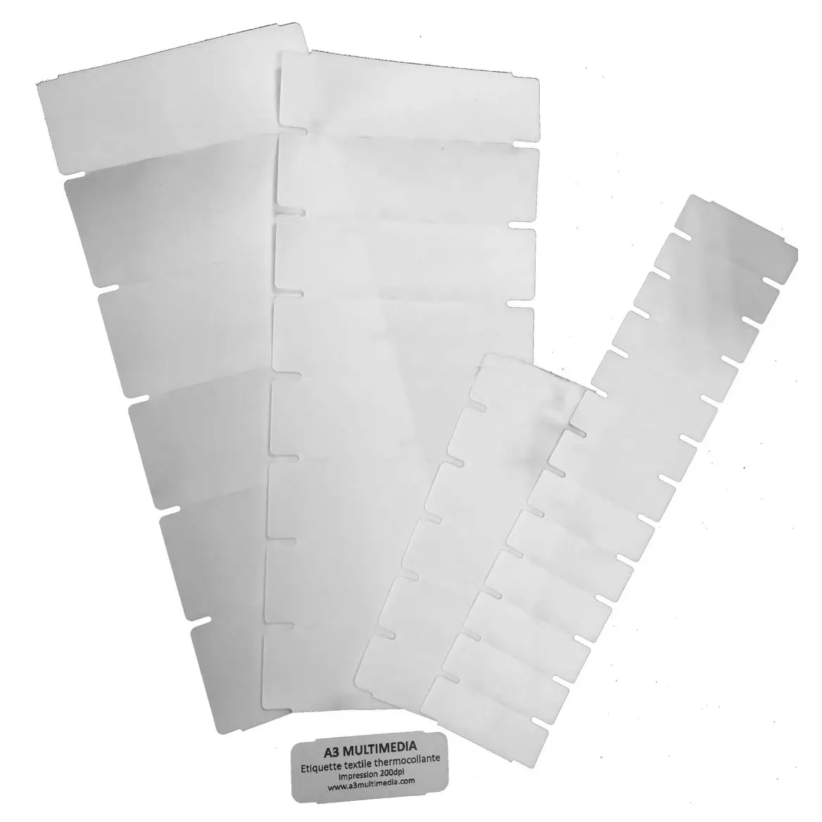etiquette textile thermocollante butterfly TH