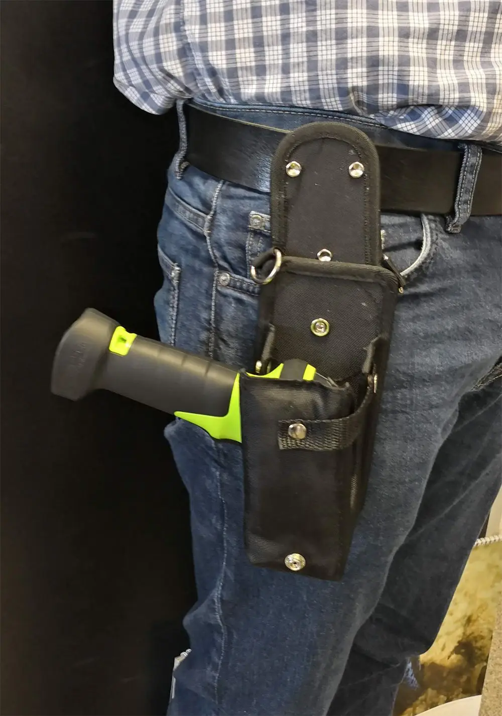 etui holster scannner code barre gun
