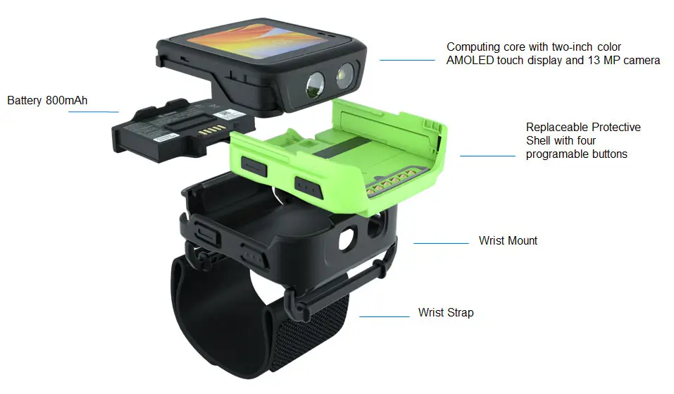 transportable plus petit du monde zebra ws50 main