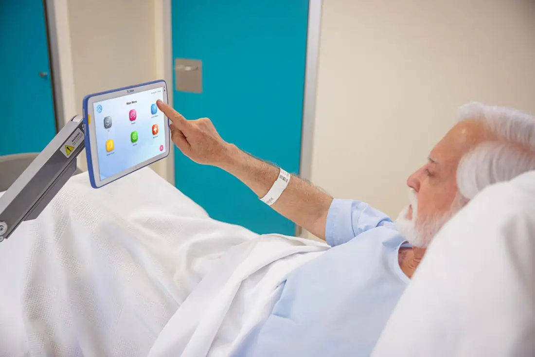 Tablettes medicale zebra et45-HC code barre hopitaux santé covid