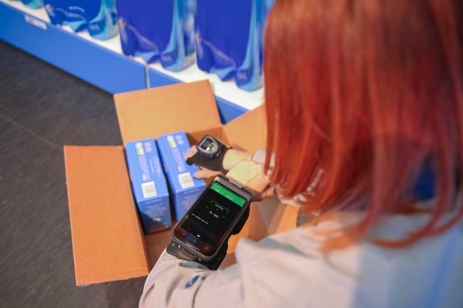 Lecteur codes barres  datalogic Handscanner