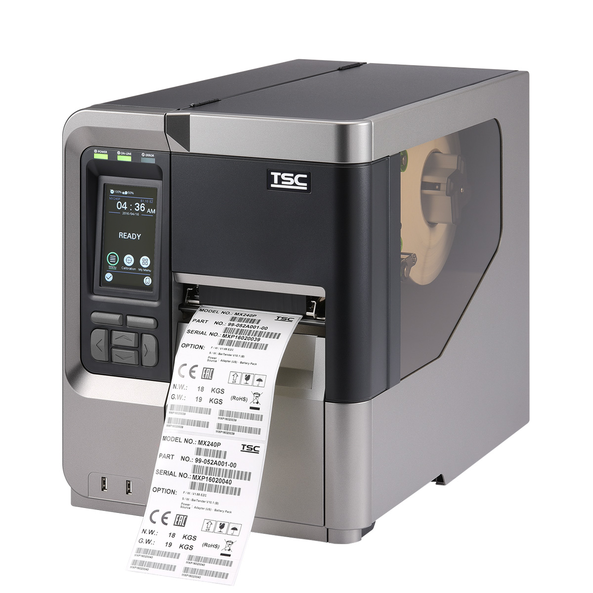 TSC MX640P Imprimante étiquette code barre 600dpi