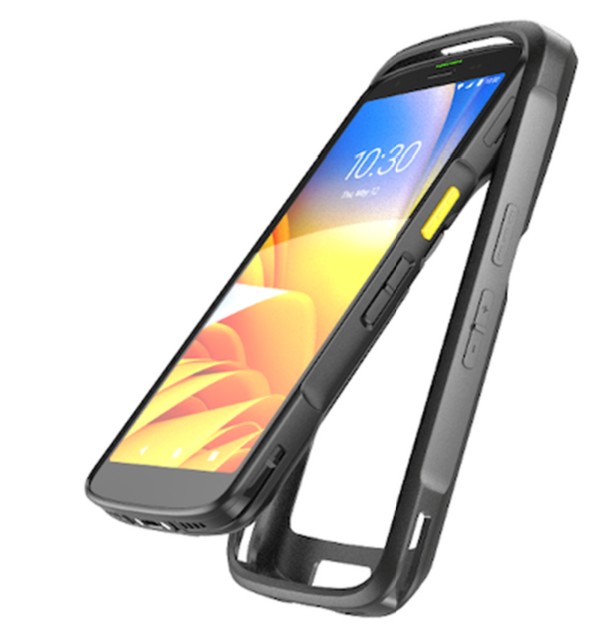 coque etui de protection caoutchouc lecteur code barre portable smartphone zebra TC22 TC27