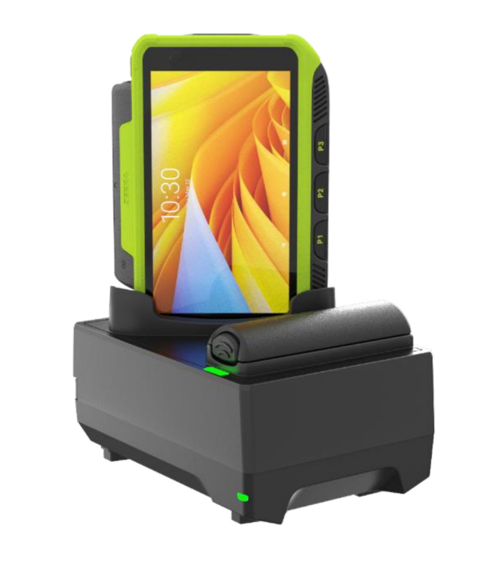 socle chargeur terminal et batterie zebra wt54 wt64 wt5400 wt6400