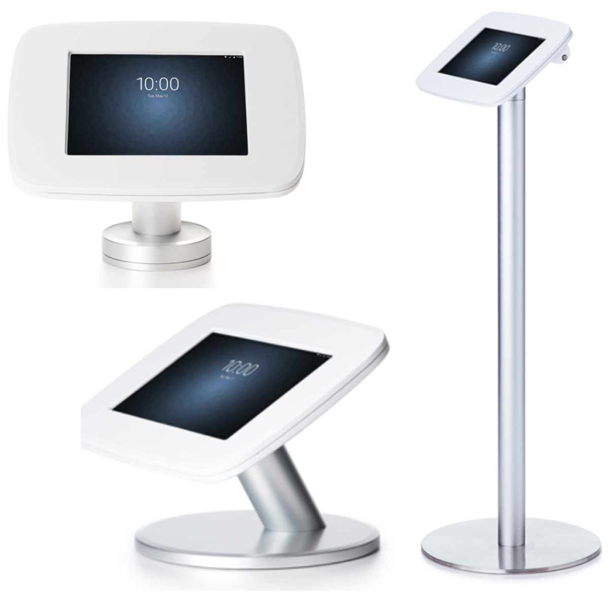 kiosque borne libre service zebra et50 et51 et55 et56 samsung ipad lenovo