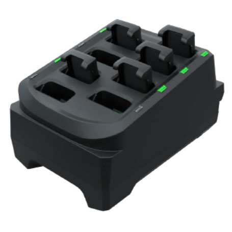 socle charge 8 batteries pour lecteur au doigt zebra RS5100