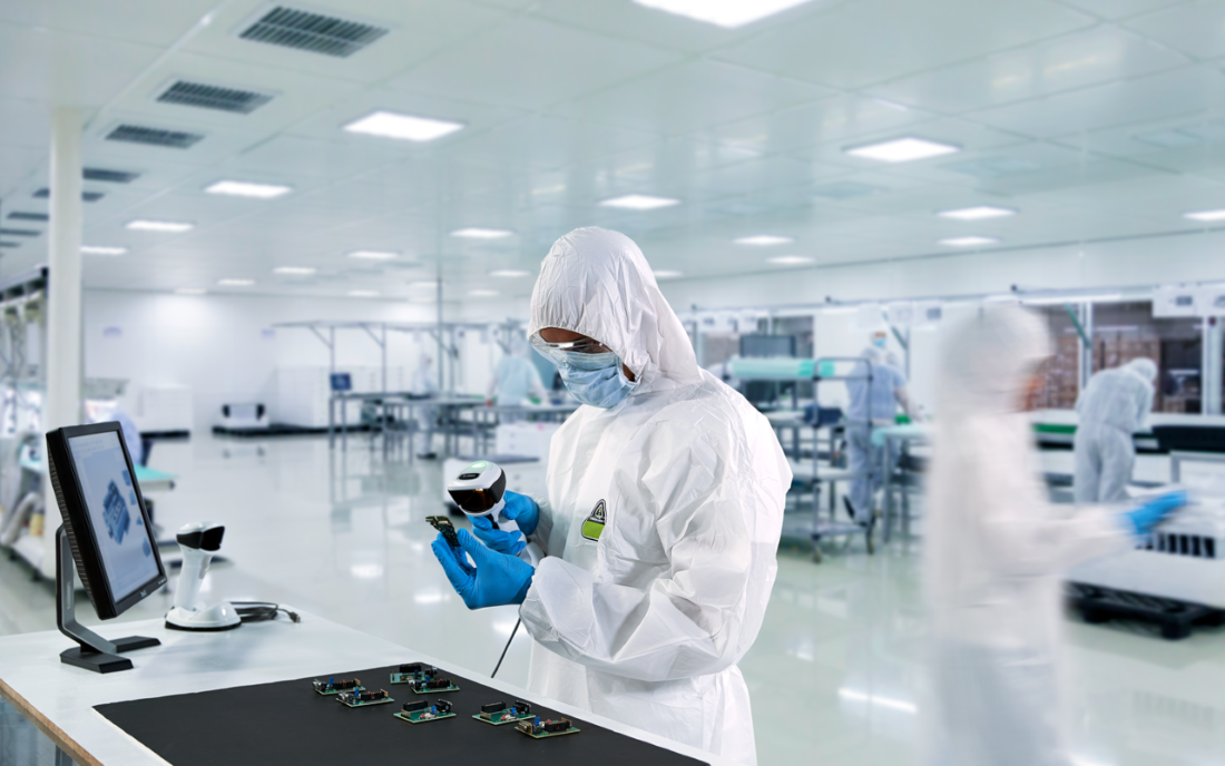 Lecture de codes couleur grâce aux LED blanches Zebra DS9908