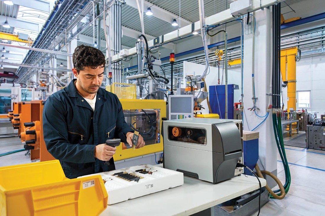 douchette Zebra DS4678 en inventaire entrepôt.