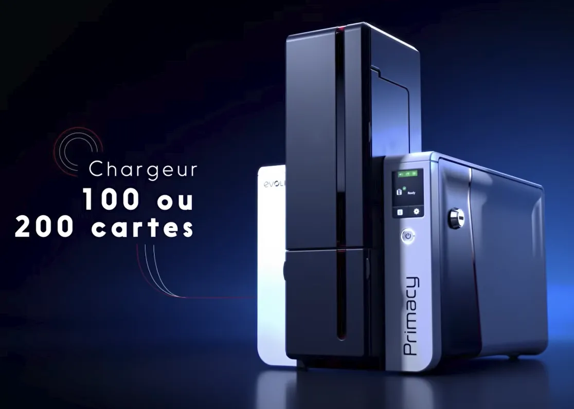 Imprimante de cartes Agilia avec encodage RFID NFC et lamination en option