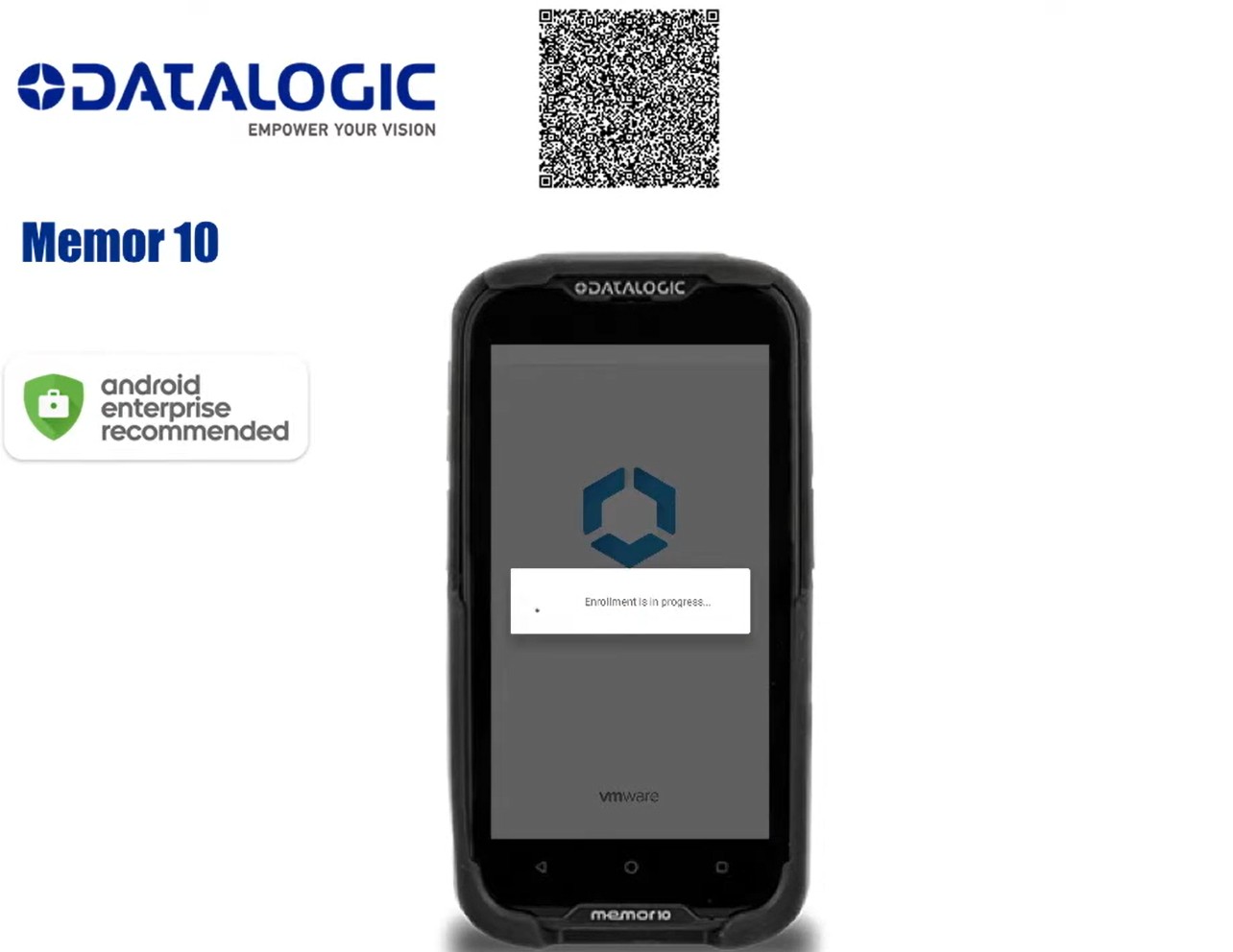 Standard Android Enterprise QR Provisioning