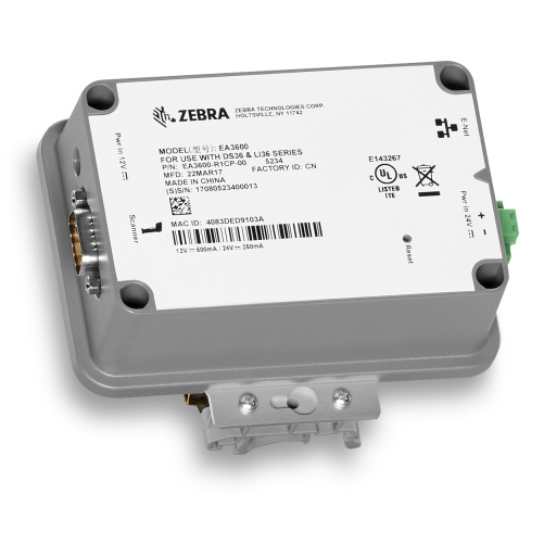 adapateur profinet lecteur code barre Zebra 