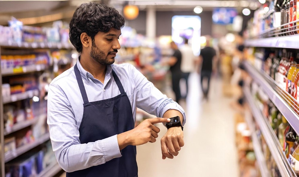 Zebra WS301 terminal Android miniature type montre