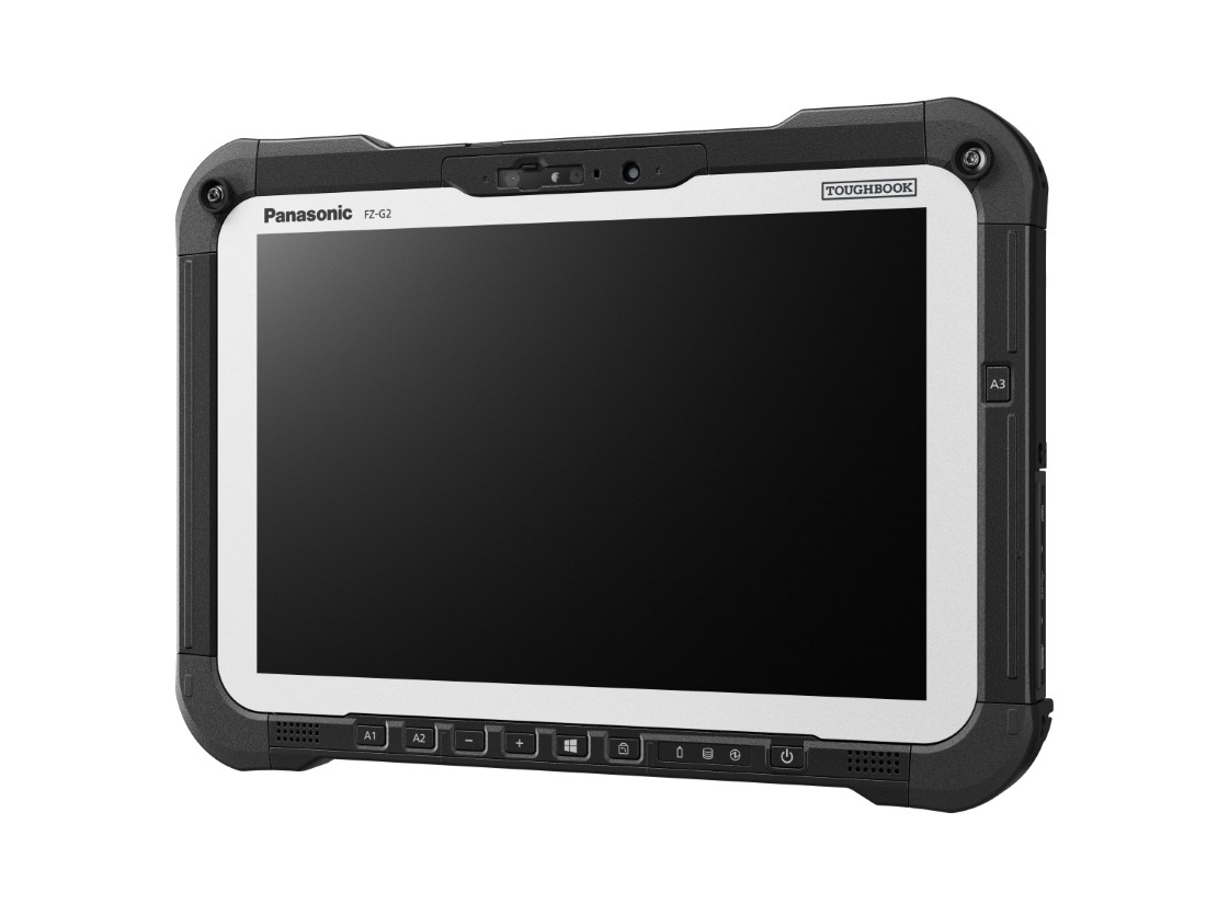 Panasonic Toughbook G2 en version Quick Release avec poignée.