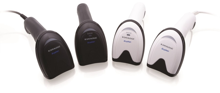 Lecteur code-barres Datalogic GM4200 ergonomique pour points de vente.