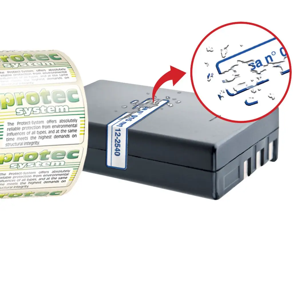 etiquettes destructibles transparente s&eacute;curit&eacute;