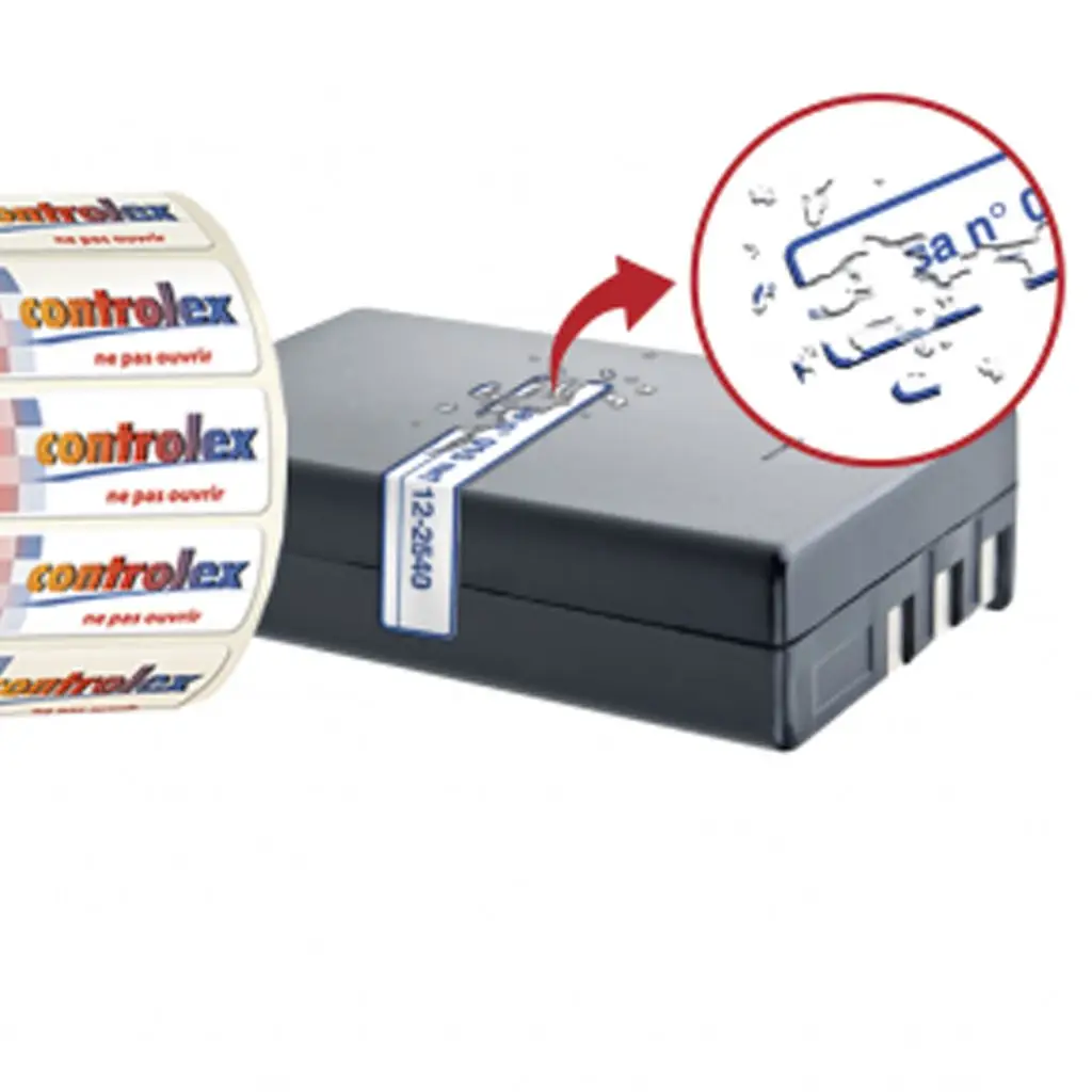 etiquettes destructibles s&eacute;curit&eacute;