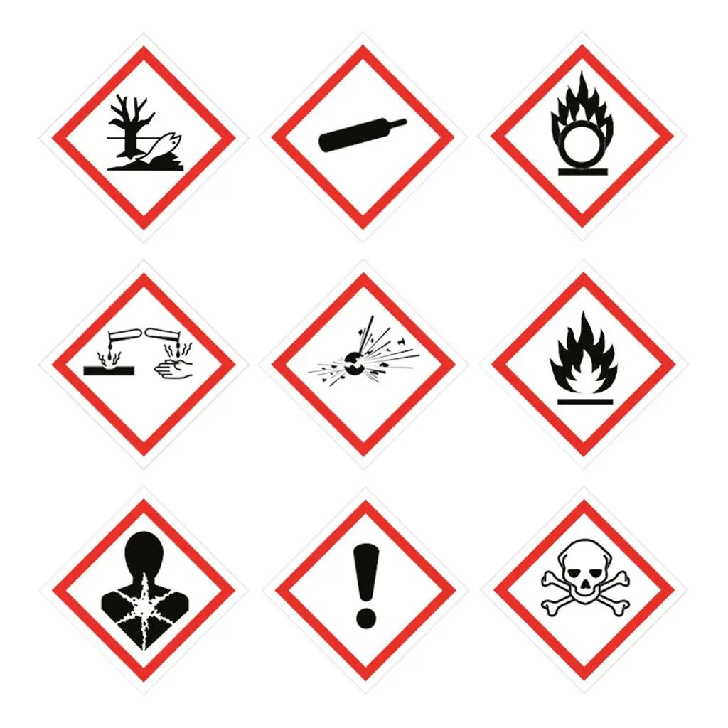 etiquettes stickers clp chimie sgh03 CB