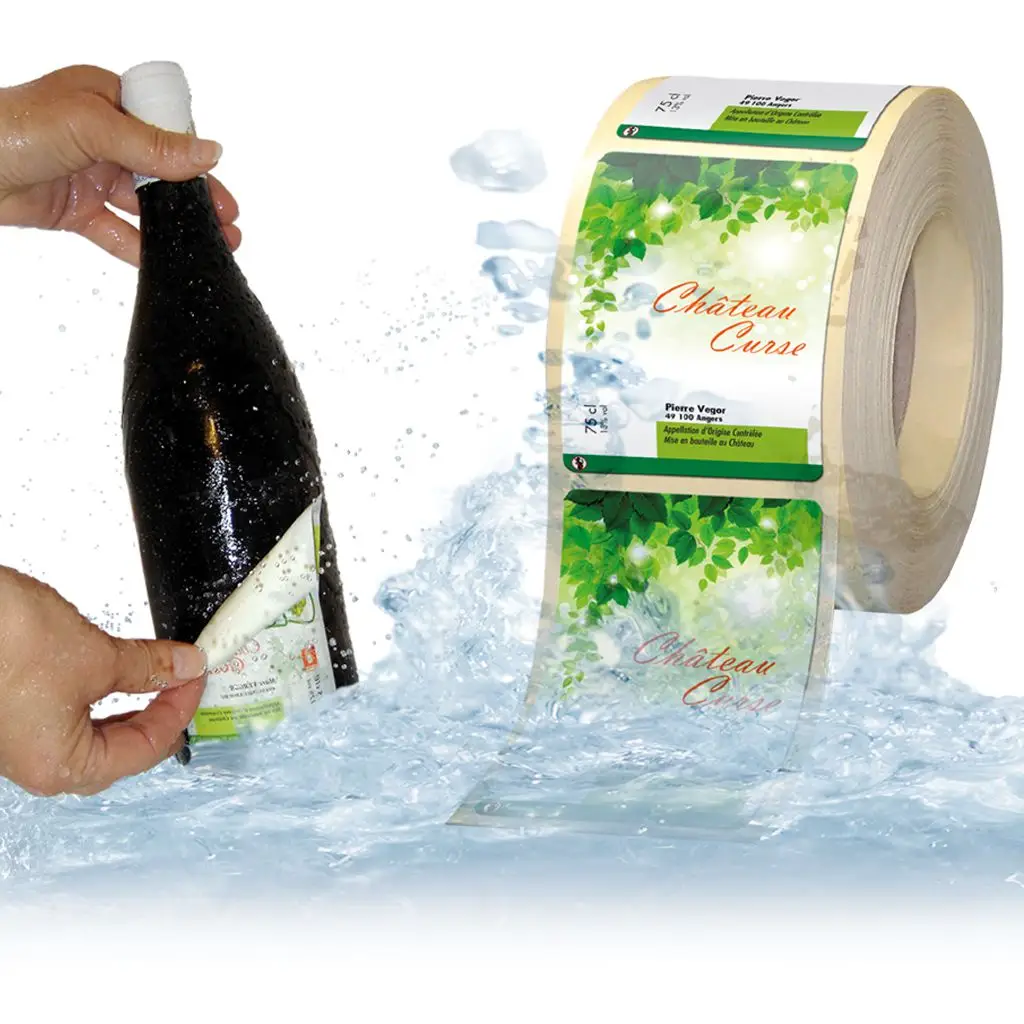 rouleau &eacute;tiquette papier lavable enlevable imprimante jet d encre